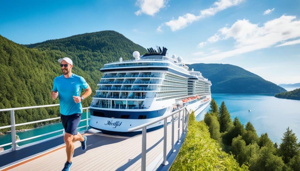 Joggingstrecke auf Mein Schiff 3