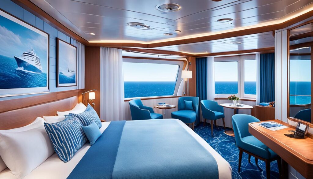 maritime Einrichtung auf Mein Schiff 1